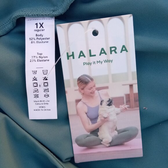 Halara flowy skirt with attached shorts sz 1X NEW - Picture 3 of 9